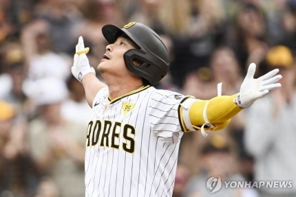 9호 홈런을 친 김하성