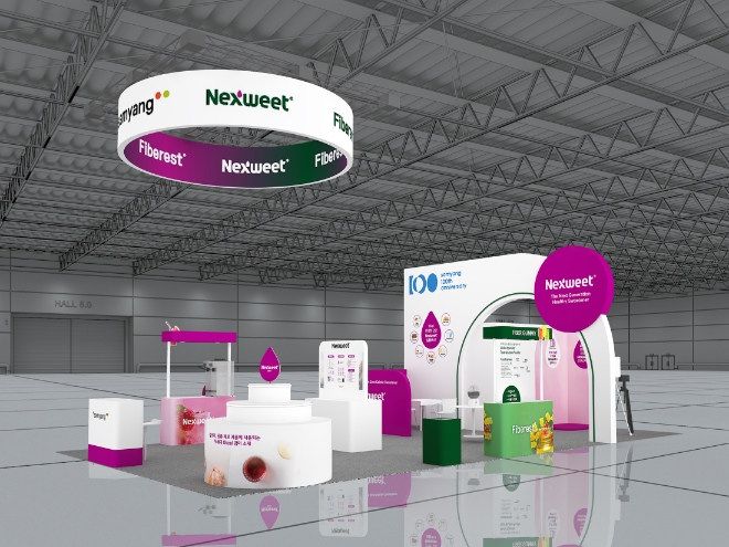 삼양사 홍보 부스 / 사진=삼양사 제공