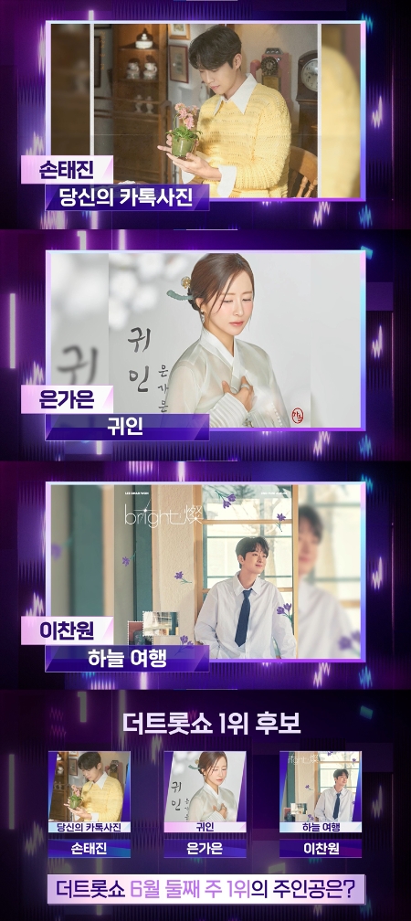 더 트롯쇼, 이찬원·손태진·은가은 중 영광의 1위는 누구?