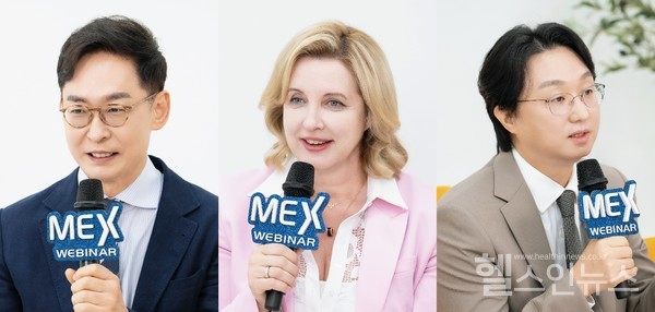 왼쪽부터차례로모델로피부과서구일원장,독일로젠파크클리닉소냐새틀러박사,압구정오라클피부과박제영대표원장