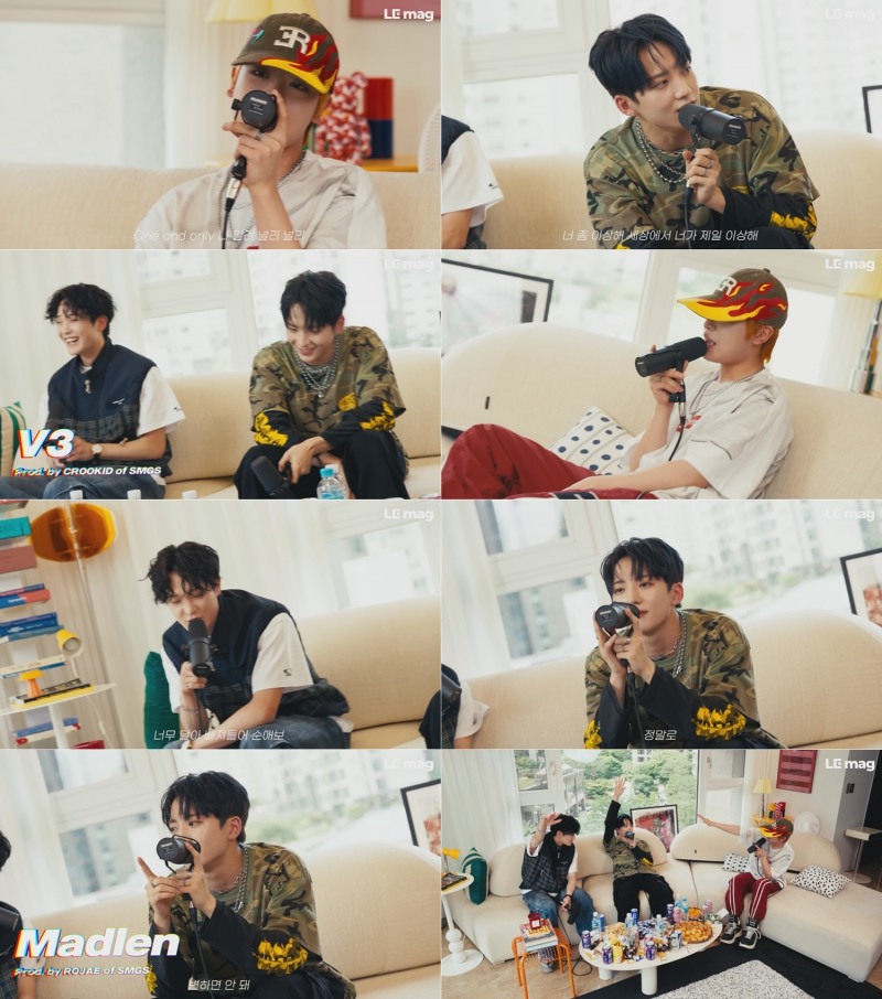 싸이커스 민재X수민X예찬, ‘슬라피 프리스타일’ 출연…폭풍 래핑 실력 과시