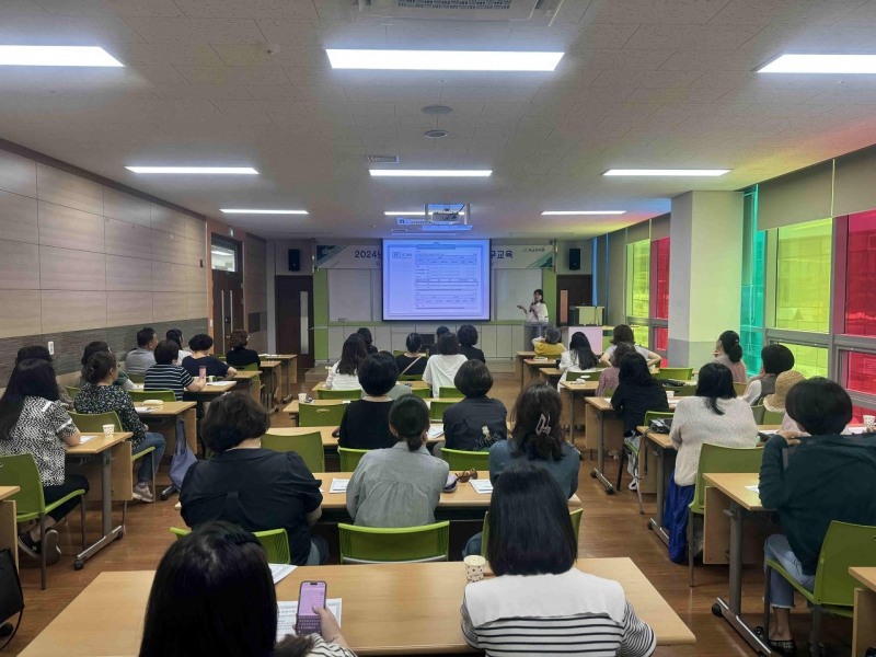 사립 작은도서관 관계자 실무교육 교육 / 사진=순천시 제공