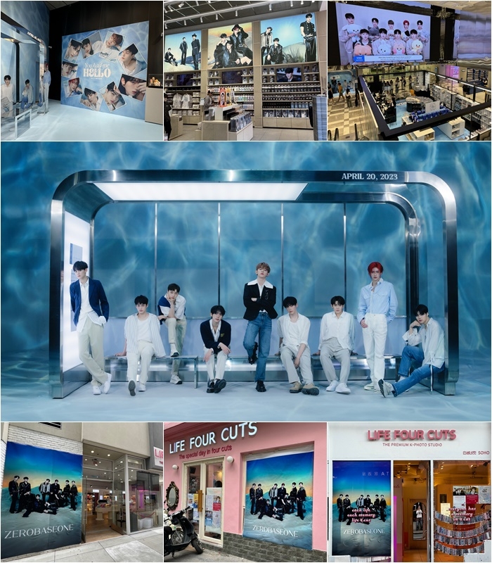 제로베이스원, 해외 6개 지역서 팝업 오픈…다채로운 경험 선사
