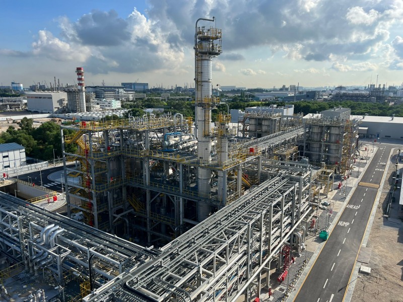 DL이앤씨가 싱가포르 주롱섬 내에 건설한 카리플렉스 의료용 라텍스 공장 전경 / 사진=DL이앤씨 제공