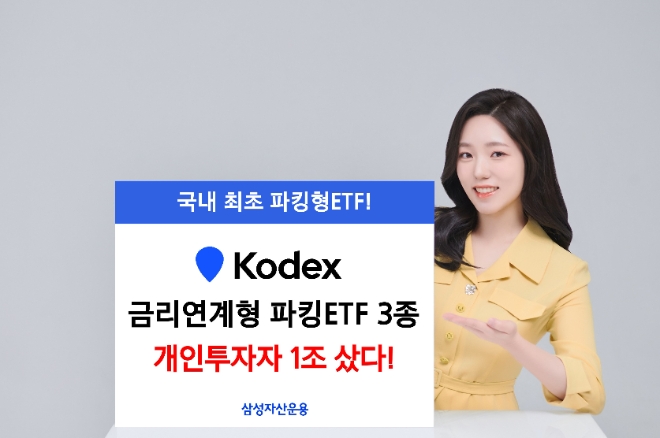 KODEX 금리연계형 파킹ETF 3종 개인 매수 인기… 이유는?