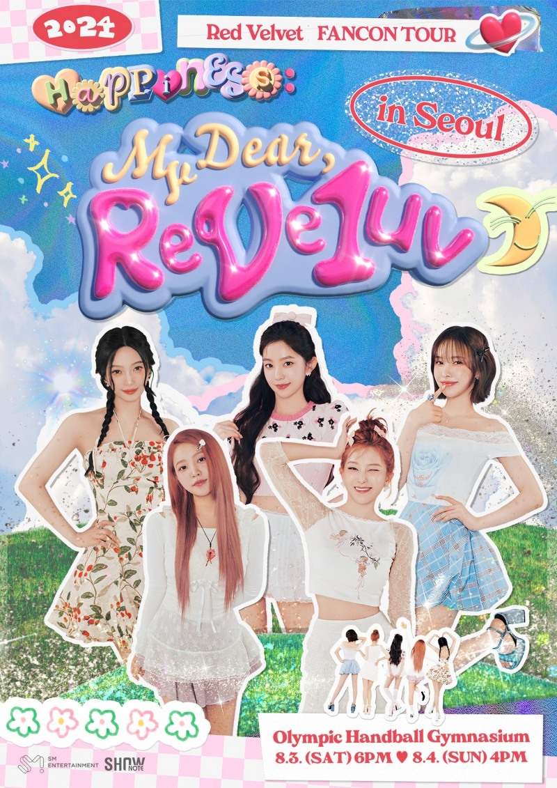 레드벨벳, 팬콘 투어 8월 3~4일 개최…팬들과 함께 기념하는 특별한 데뷔 10주년