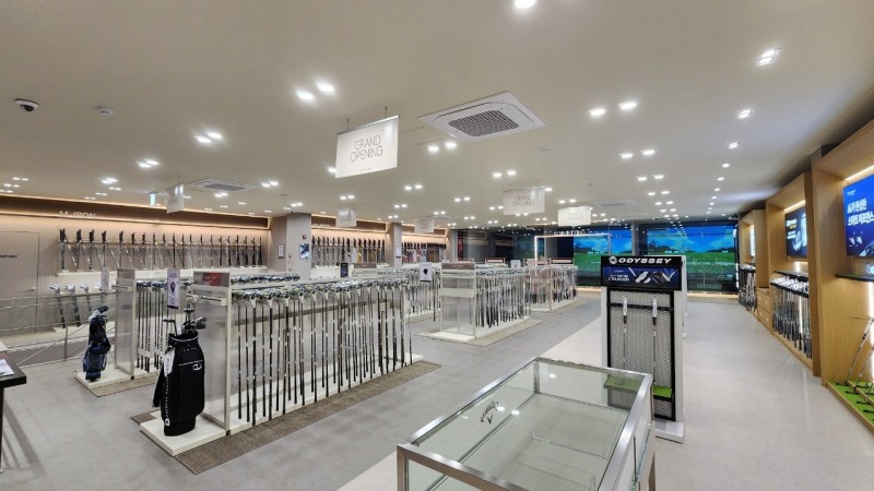 골프존마켓 여주 신세계아울렛점 내부