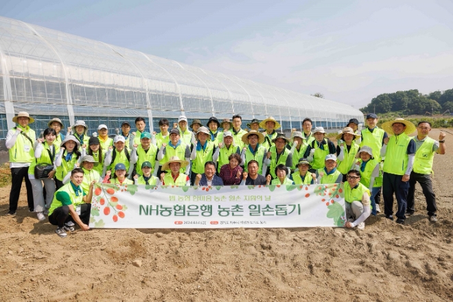 NH농협은행, 전사적인 농촌 일손돕기 활동
