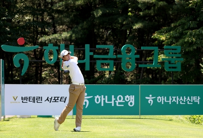 장유빈의 경기 모습