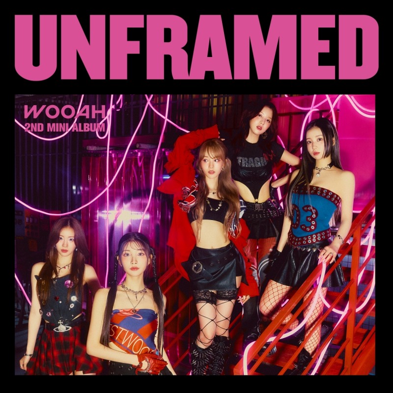 WOOAH(우아), 17일 신보 'UNFRAMED'로 컴백…러블리 벗고 카리스마 장착