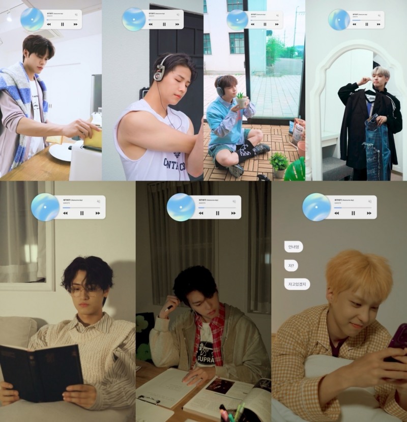 고스트나인, 신곡 '째깍째깍 (Awesome day)' 숏폼 공개…24시간 무한 플레이 힐링송 등극