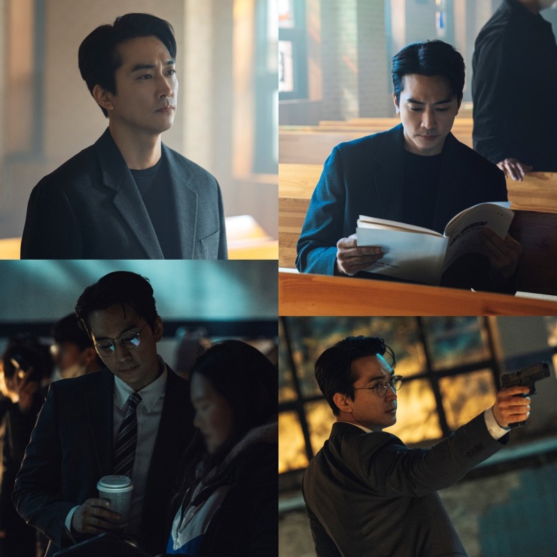 ‘플레이어2: 꾼들의 전쟁’ 송승헌, 쉬는 시간에도 강하리 그 자체…이유 있는 몰입감