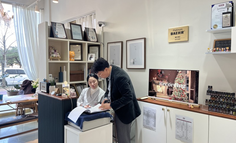 대한건강의료지원단, 이·미용업소 위생‧감염관리 점검 실시