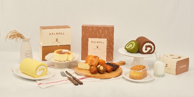 글루텐프리 베이커리 달롤 연출 이미지.