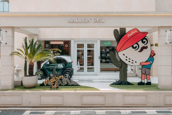 말본골프, 슈퍼픽션 협업 티셔츠 플래그십 매장서만 공개