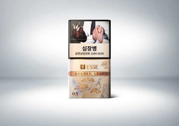 ‘에쎄 골든리프 0.5mg’ 제품사진