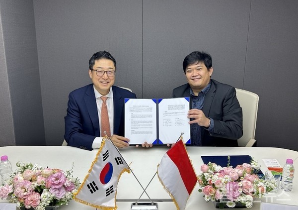 좌)제임스박지씨셀대표,우)JimmySusanto,DirectorofBifarma