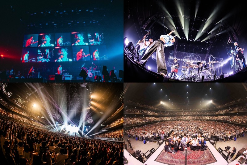 씨엔블루X우버월드, 일본서 첫 합동 공연 대성황…국경 초월 우정