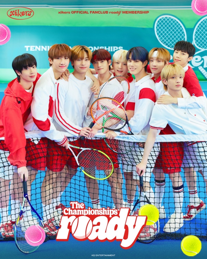 싸이커스, 테니스 선수로 완벽 변신…공식 팬클럽 키트 콘셉트 포토 공개