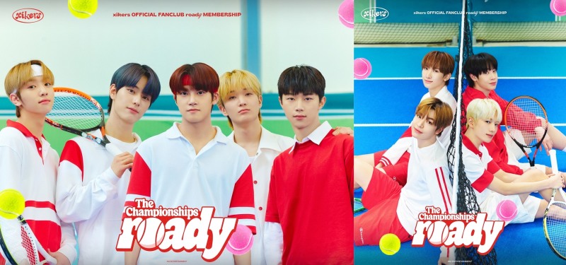 싸이커스, 테니스 선수로 완벽 변신…공식 팬클럽 키트 콘셉트 포토 공개