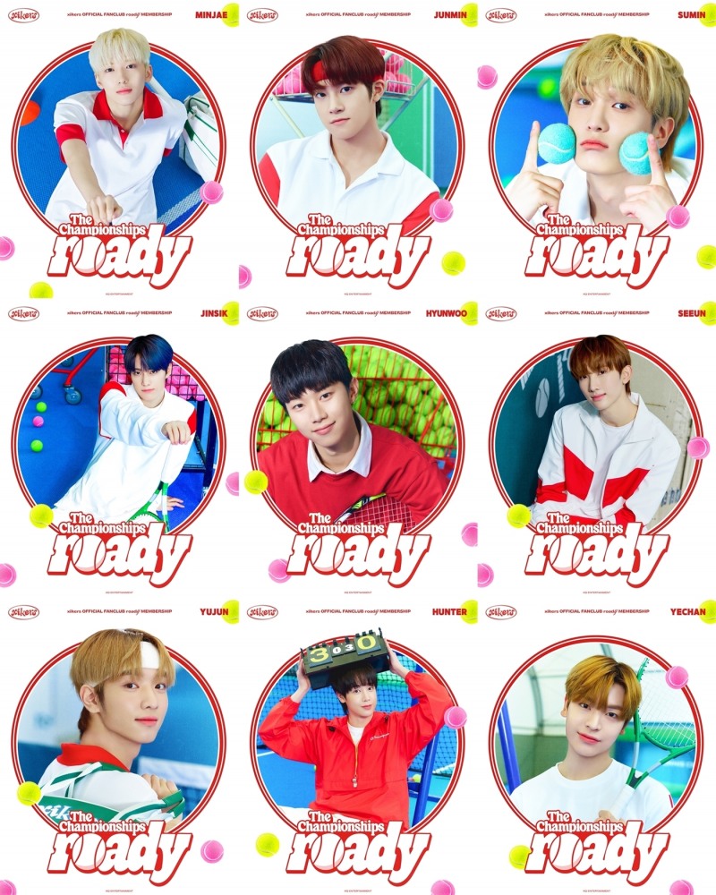 싸이커스, 테니스 선수로 완벽 변신…공식 팬클럽 키트 콘셉트 포토 공개