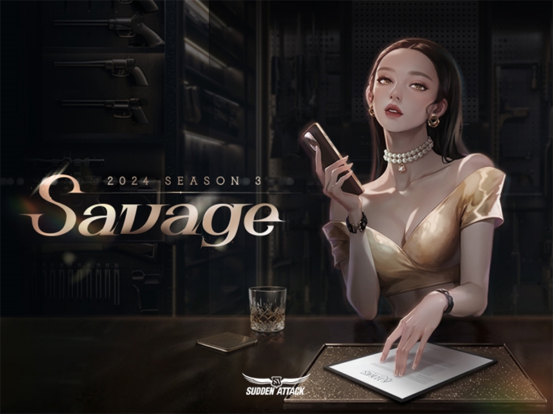 넥슨 '서든어택', 신규 무기 포함 2024 시즌3 'Savage' 업데이트