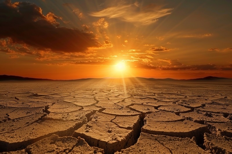 지구의 기온 상승으로 인해 이상 기후가 발생할 뿐 아니라 질병의 위험도 증가한다. / 이미지 생성 : 미드저니 (by rido)