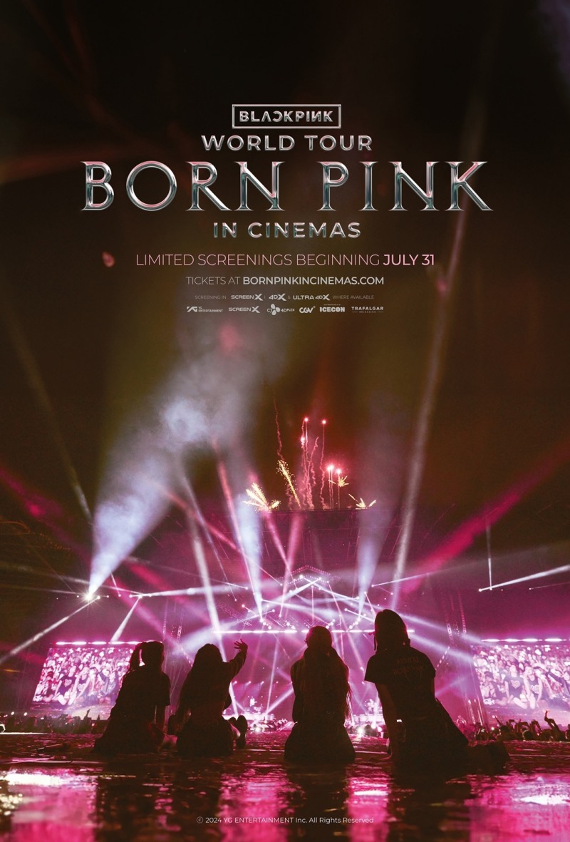 블랙핑크, 데뷔 8주년 맞아 ‘BORN PINK’ 월드투어 실황 영화 개봉…전 세계 110여 개국 상영