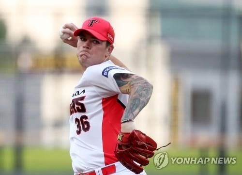 KIA 시절 애런 브륵스