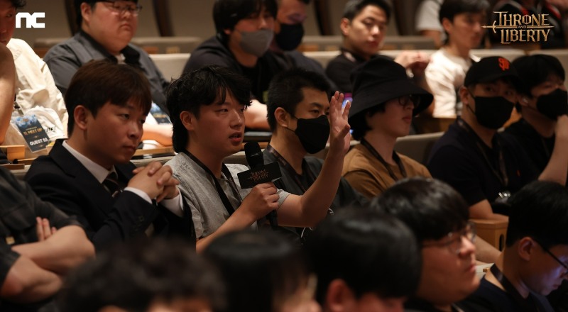 엔씨소프트 이용자 간담회 'TL MEET UP' 현장 질의응답 이미지(제공=엔씨소프트).