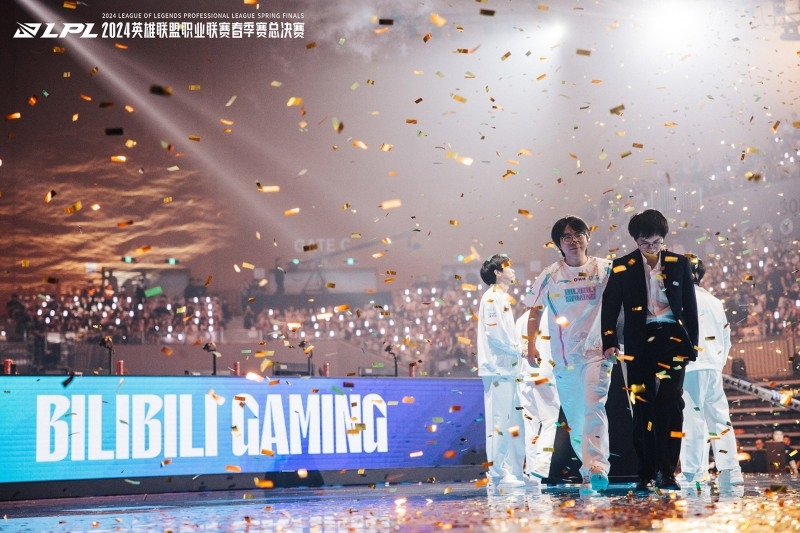 지난 LPL 스프링 결승전 모습(사진=LPL)