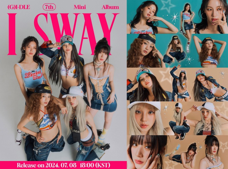 (여자)아이들, 미니 7집 마지막 콘셉트 포토 오픈…빈티지 콘셉트도 찰떡 소화