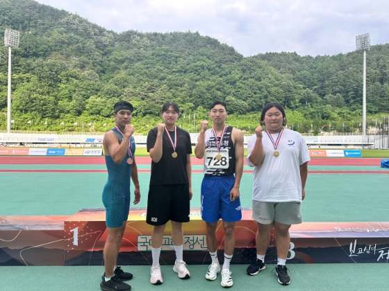 익산시청 육상팀, 전국육상선수권대회 석권