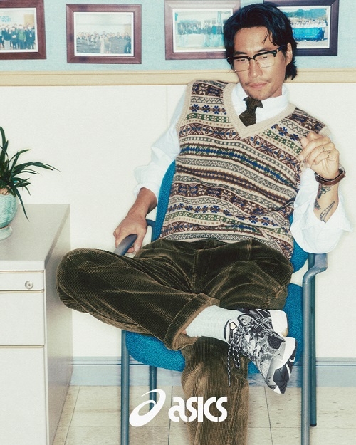 아식스 스포츠스타일, 배우 류승범과 함께 디지털 화보 선보여