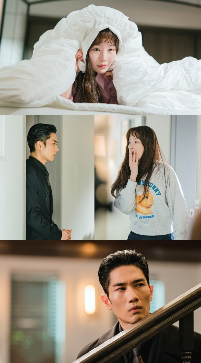 ‘놀아주는 여자’ 엄태구X한선화, 입술 접촉사고 후유증 제대로