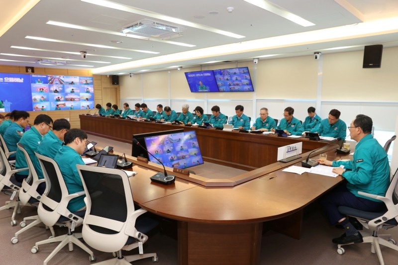 장마철 집중호우 대비 긴급회의 / 사진=해남군 제공