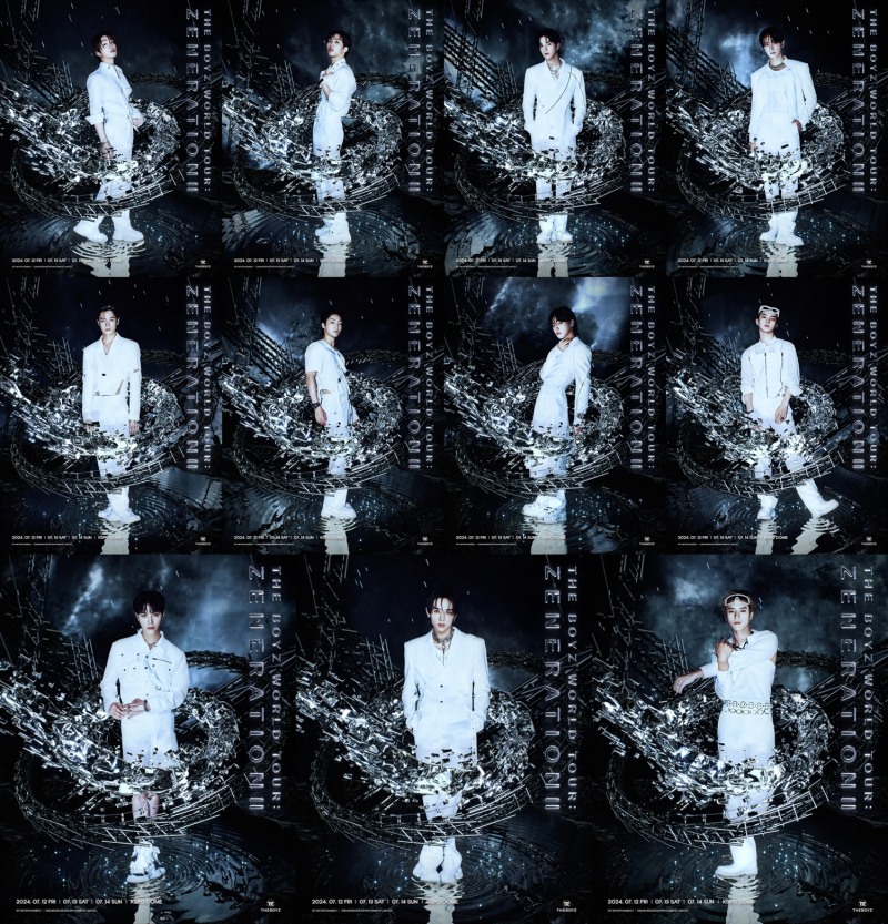 더보이즈, 월드투어 개인 포스터 속 강렬 카리스마 ‘기대감 UP’