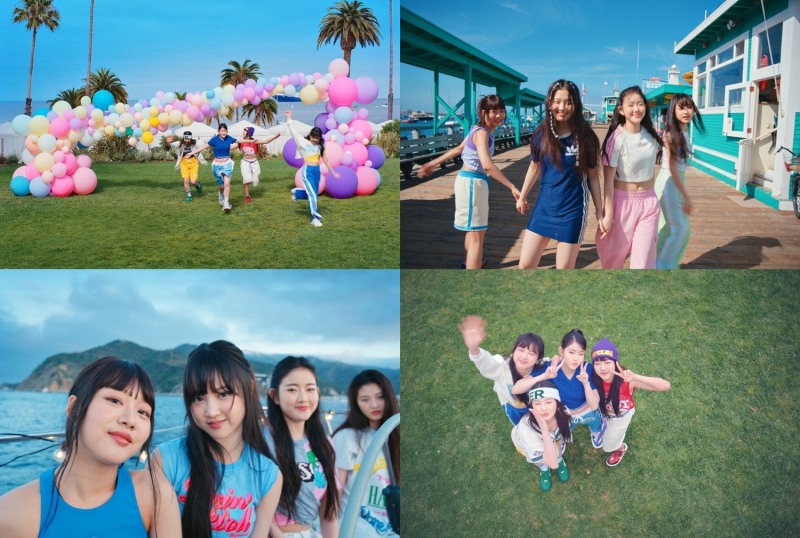VVUP, 신곡 'Ain't Nobody' 뮤직비디오 티저 공개…'풋풋+순수' 여름의 의인화