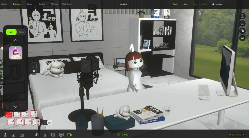 ‘아이튜버’, AI 모션 생성 등 신기술 런칭으로 라이브 방송 지원