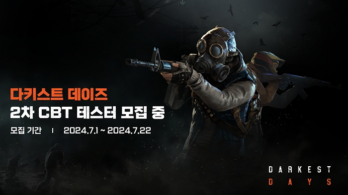 NHN, 신작 '다키스트 데이즈' 2차 CBT 참가자 모집 개시
