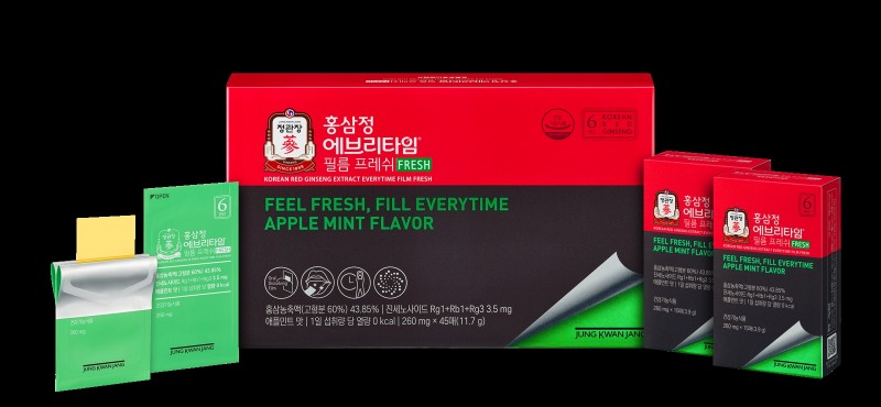 정관장, ‘홍삼정 에브리타임 필름 프레쉬’ 신규 출시