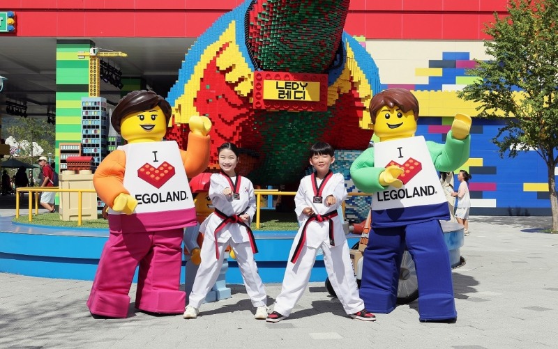 레고랜드, 세계태권도문화축제 기념 이색 프로모션 진행
