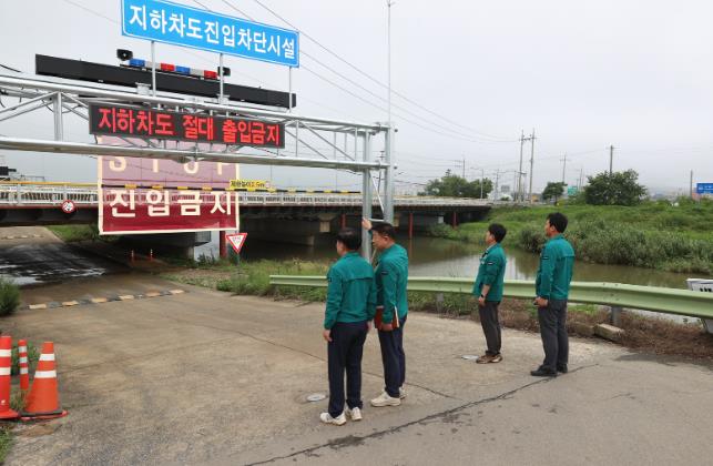 이상근 고성군수, 장마 대비 재해 취약지역 현장 점검 나서
