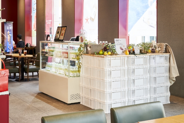 탐앤탐스X슬로운 콤부차 팝업스토어