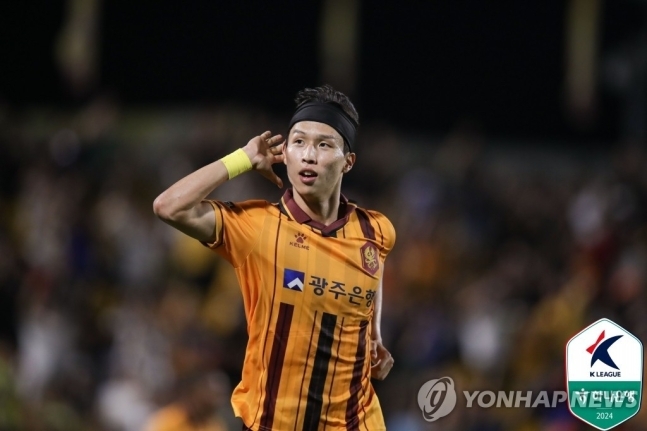 광주FC 엄지성 /연합뉴스