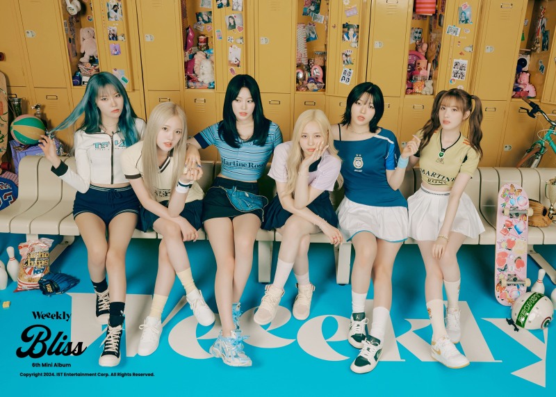 위클리, 신보 ‘ON’ 버전 컴백 포토 공개 완료…생기발랄 청춘 에너지