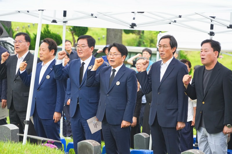 제37주기 이한열 열사 추모식 (사진제공 = 광주광역시)