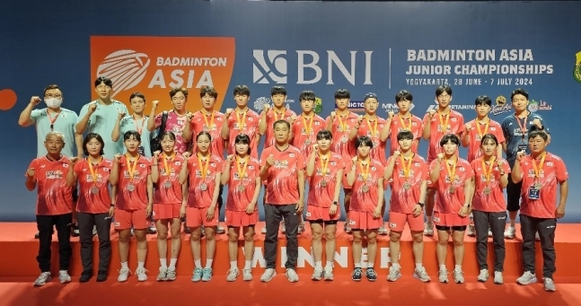 한국 주니어 배드민턴 대표팀