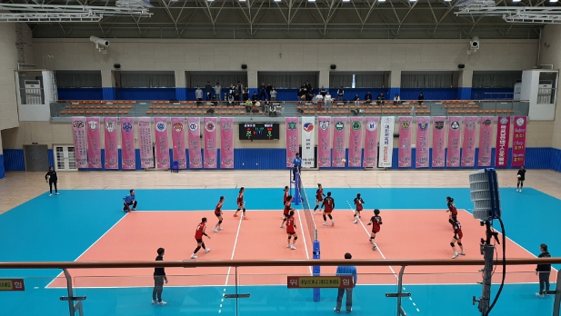 통영시 중고배구대회 역대 최대규모 참가