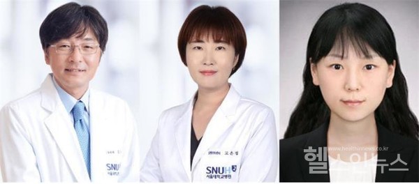 사진왼쪽부터)소아신경외과김승기교수·고은정교수,소아암사업부최승아연구교수